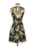 Dolce Vita 100% Polyester Floral Gray Cocktail Dress Size XS - photo 2