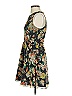 Dolce Vita 100% Polyester Floral Gray Cocktail Dress Size XS - photo 5