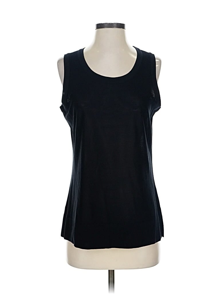 MISOOK Pre-owned Tank Top Black Scoop Neck Tops