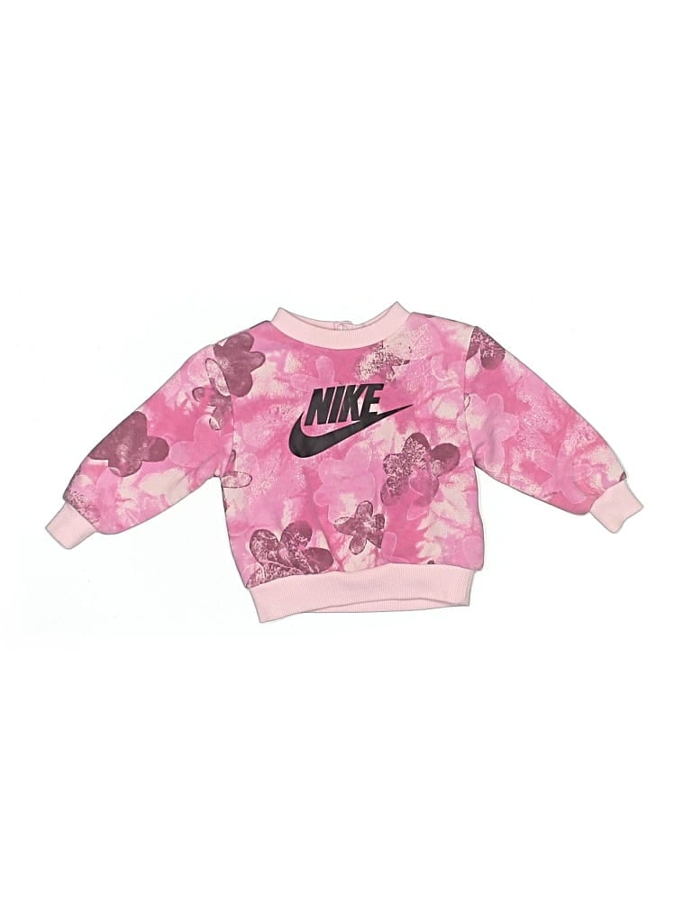 Click to view more detailed imagery on our partner's website Pre-owned Nike Babies' Sweatshirt In Pink