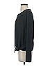 Express 100% Polyester Black Long Sleeve Top Size S - photo 5