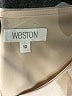 Weston 100% Polyester Color Block Tan Cocktail Dress Size 10 - photo 7