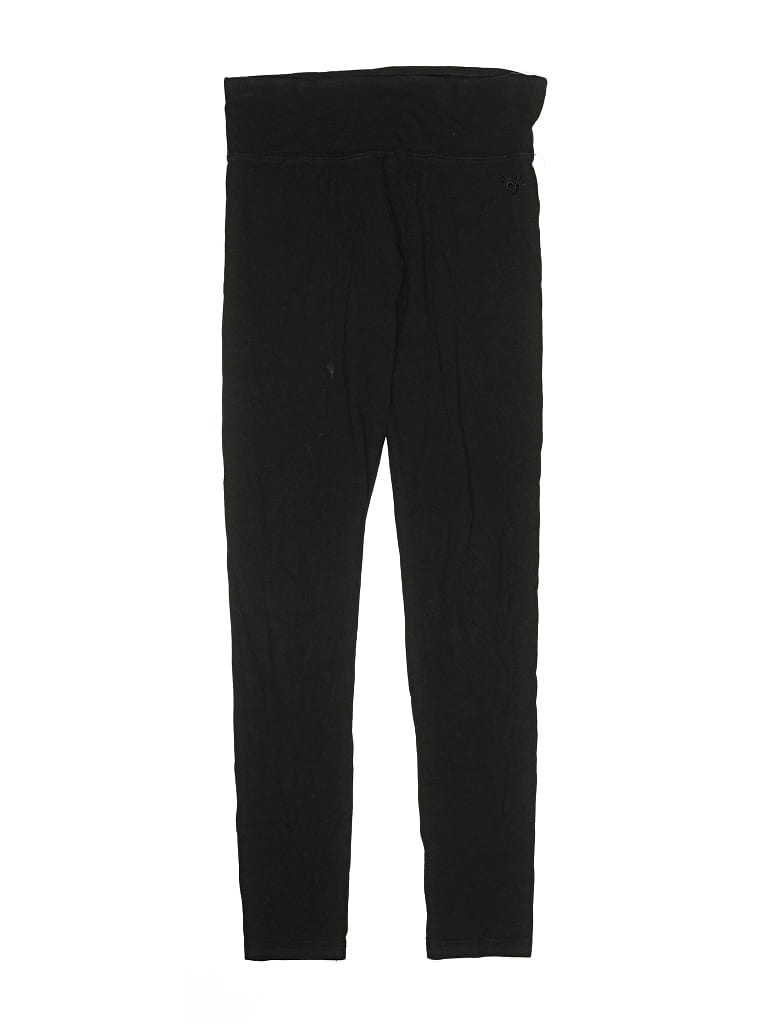 Pre-owned Justice Kids' Active Pants In Black