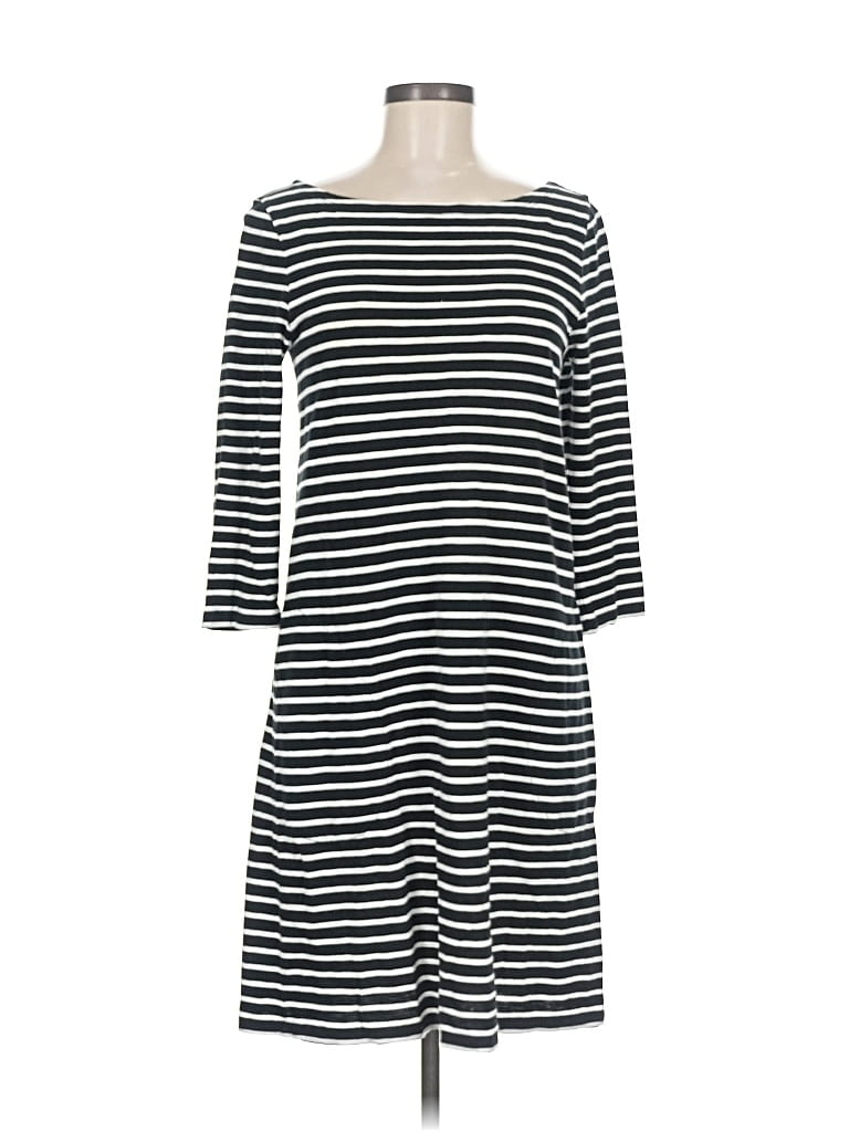 Pre-owned Garnet Hill Casual Dress In Black