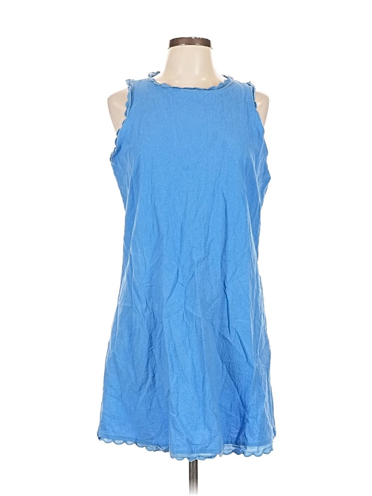 Pre-owned Unbranded Casual Dress In Blue
