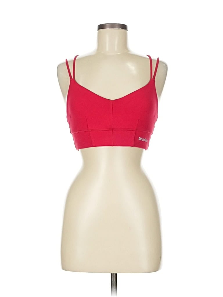 Pre-owned Assorted Brands Sports Bra In Red