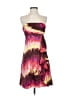 Gianni Bini Tie-dye Burgundy Cocktail Dress Size 2 - photo 1