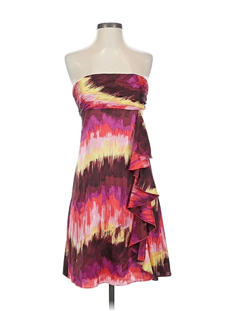 GIANNI BINI Pre-owned Cocktail Dress In Burgundy