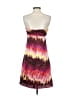 Gianni Bini Tie-dye Burgundy Cocktail Dress Size 2 - photo 2
