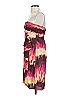 Gianni Bini Tie-dye Burgundy Cocktail Dress Size 2 - photo 5