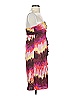 Gianni Bini Tie-dye Burgundy Cocktail Dress Size 2 - photo 4