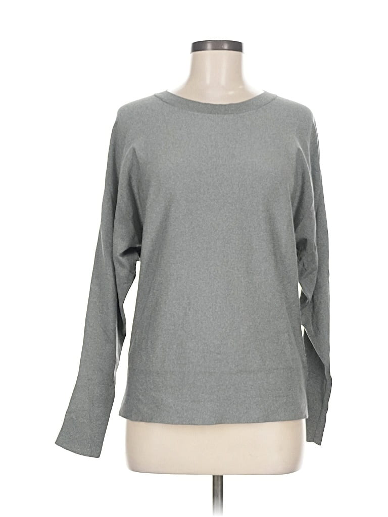 Pre-owned Express Pullover Sweater In Gray
