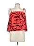 Buddy Love 100% Polyester Red Sleeveless Blouse Size L - photo 1
