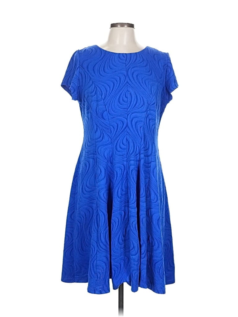 Pre-owned Studio One Casual Dress In Blue
