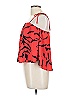 Buddy Love 100% Polyester Red Sleeveless Blouse Size L - photo 5