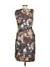 Tabitha Print Gray Cocktail Dress Size 10 - photo 2