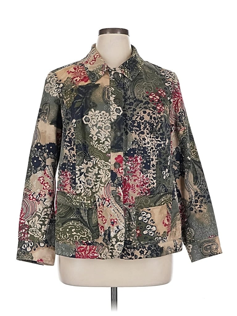 Pre-owned Cj Banks Jacket In Gold