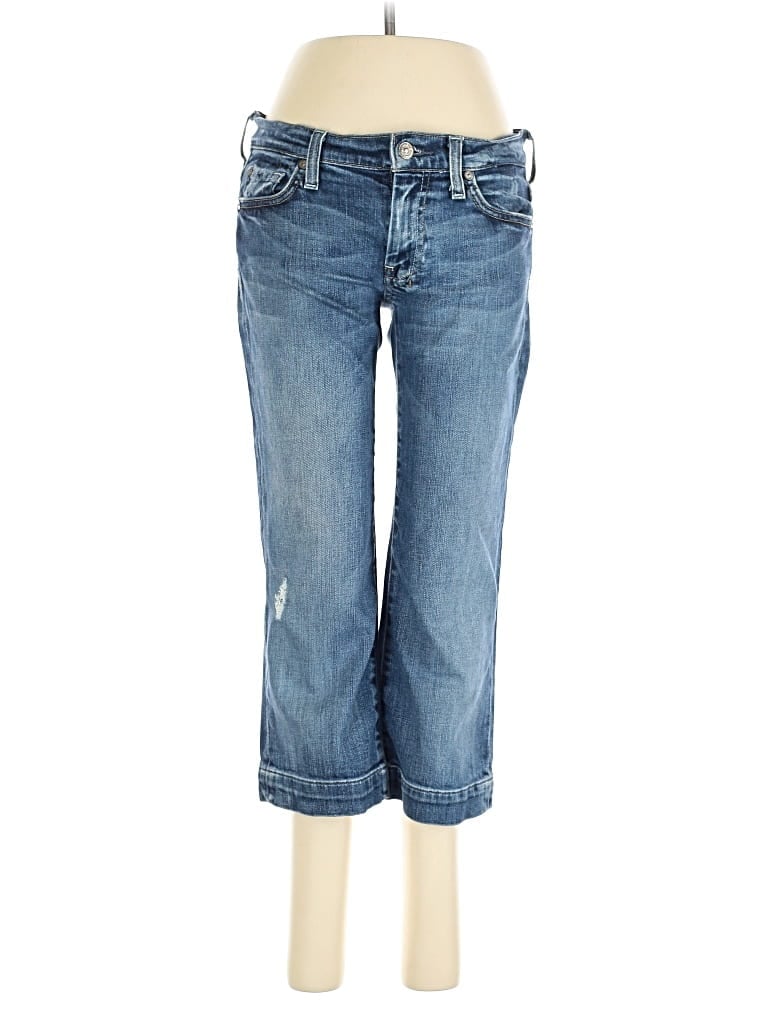Pre-owned 7 For All Mankind Jeans In Blue