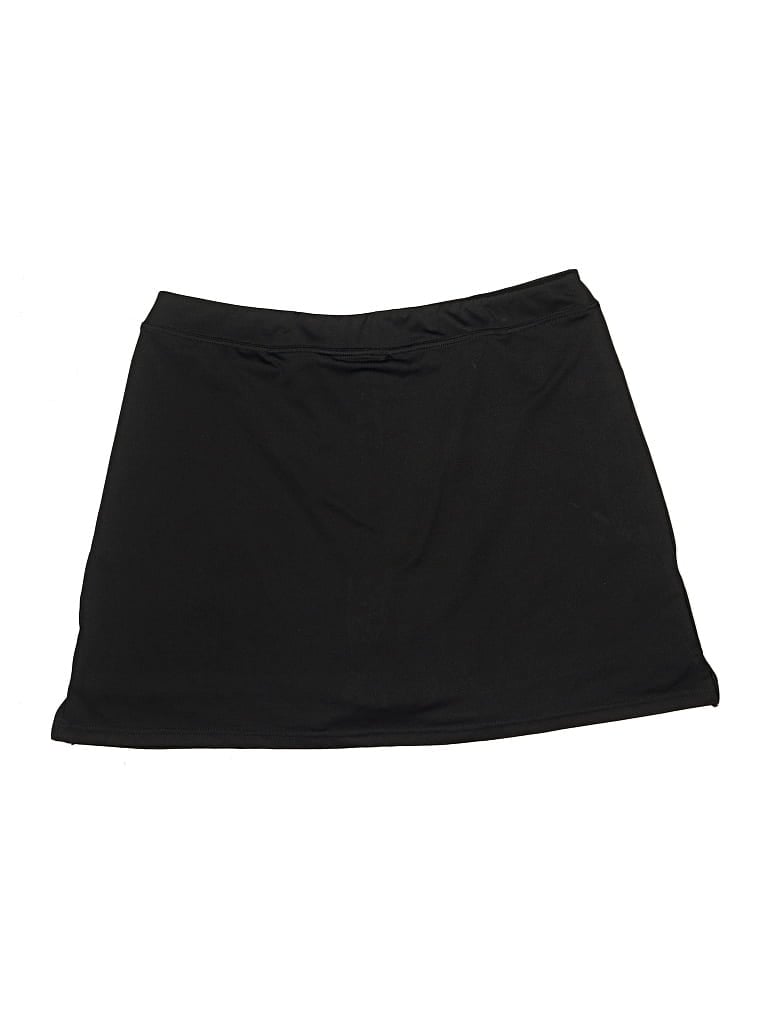 Pre-owned Ekouaer Active Skort In Black