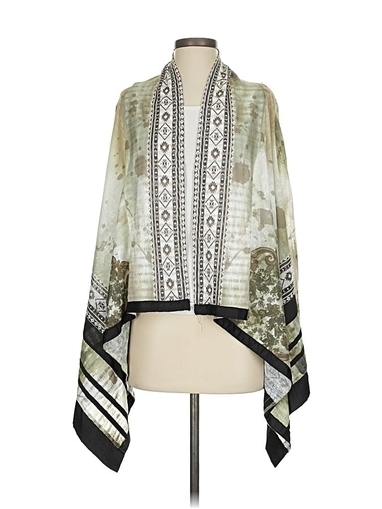 Pre-owned Style Kimono In Green