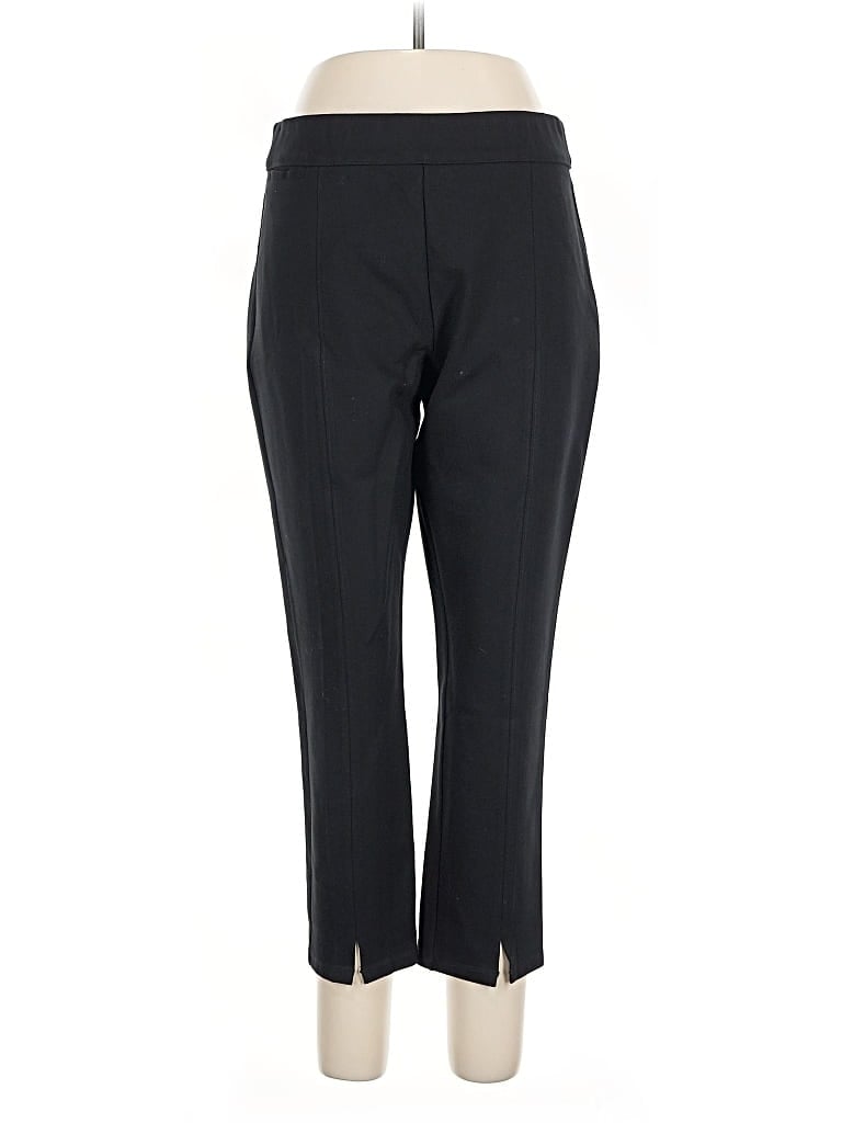 Pre-owned Soft Surroundings Dress Pants In Black