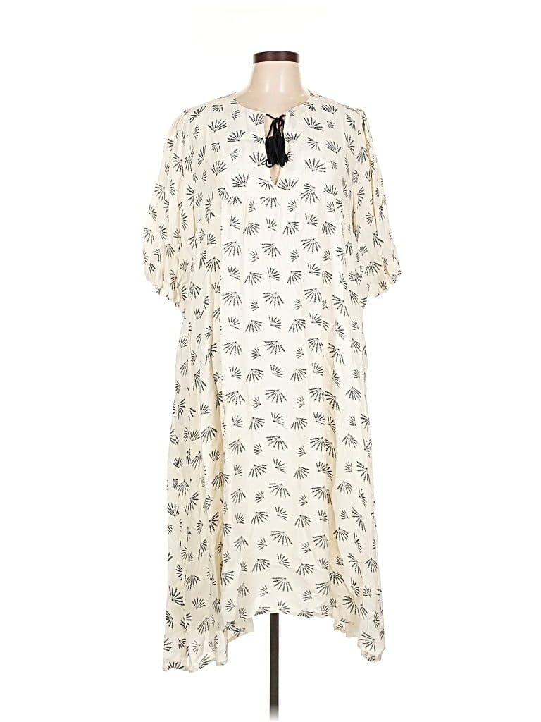 Pre-owned Before You Casual Dress In White