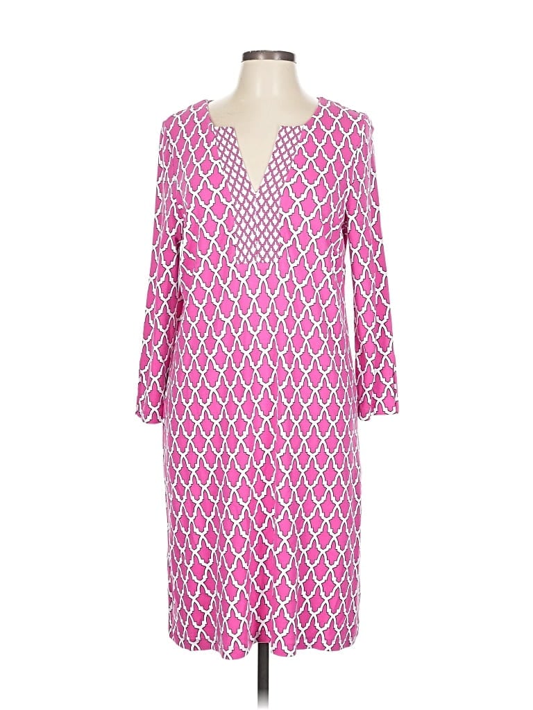 Pre-owned Crown & Ivy Casual Dress In Pink