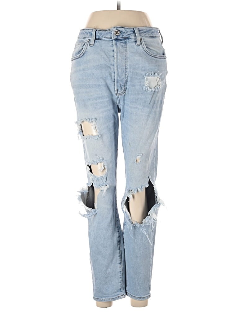 Pre-owned Forever 21 Jeans In Blue