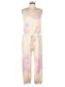 Maronie Tie-dye Yellow Jumpsuit Size L - photo 1