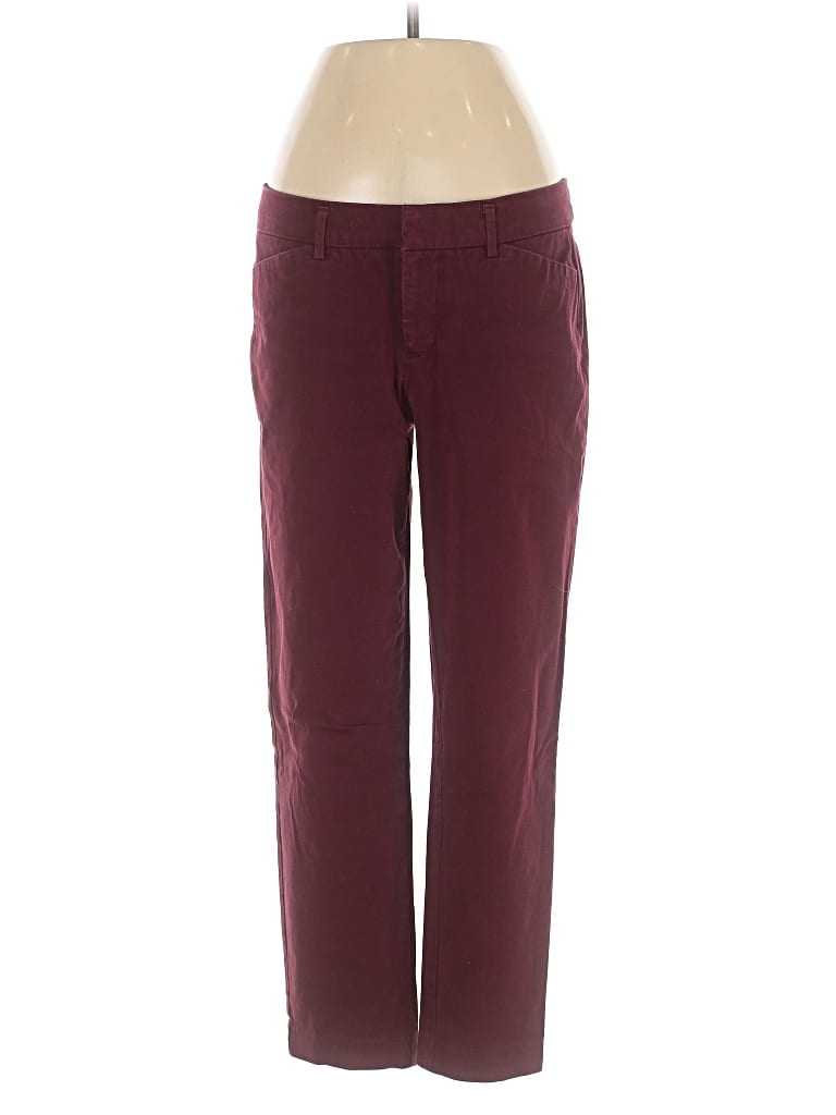 Pre-owned A.n.a. A New Approach Casual Pants In Burgundy