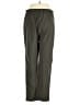 Hazel Solid Green Casual Pants Size M - photo 2