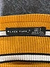 Black Tape_ Stripes Yellow Cardigan Size S - photo 7