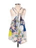 Raga 100% Rayon Paisley White Yellow Romper Size S - photo 2