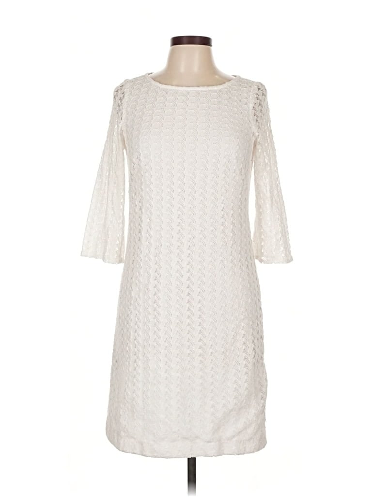 Pre-owned Nine West Casual Dress In White
