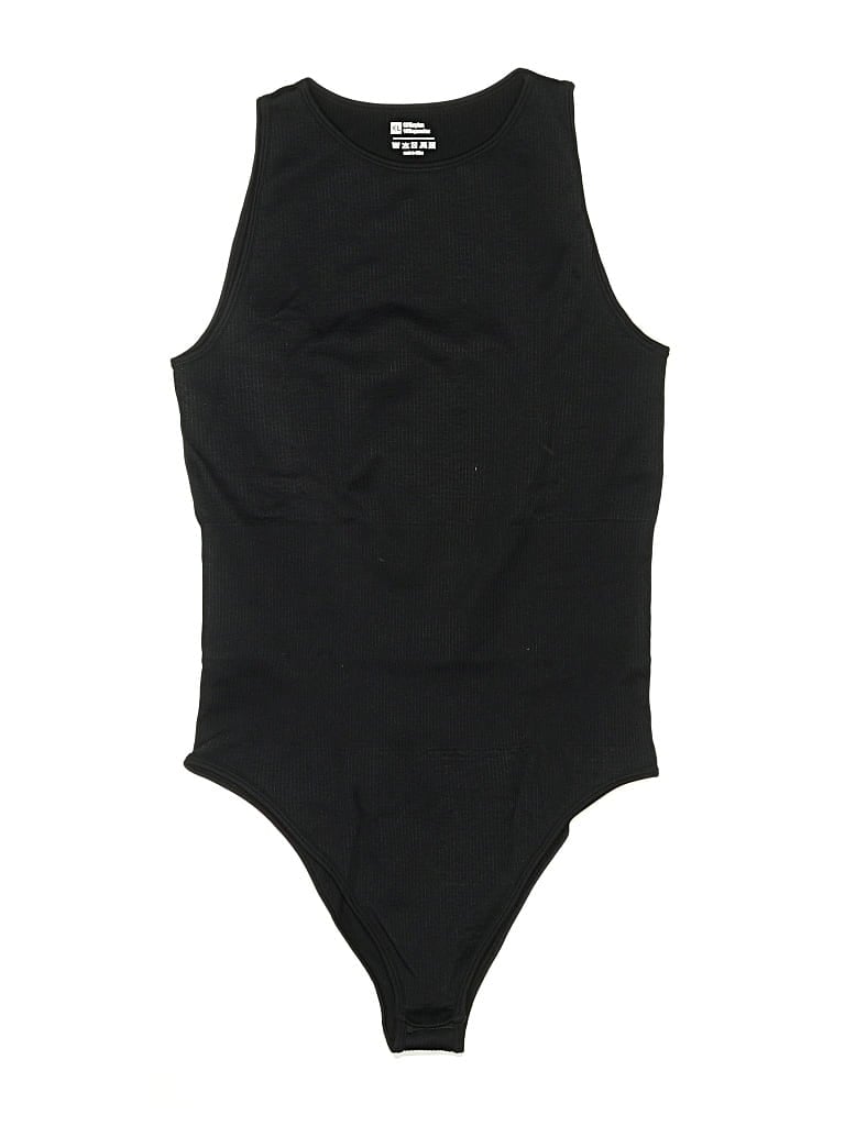 Pre-owned Unbranded Bodysuit In Black