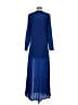 Line & Dot Blue Casual Dress Size S - photo 2