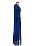 Line & Dot Blue Casual Dress Size S - photo 4