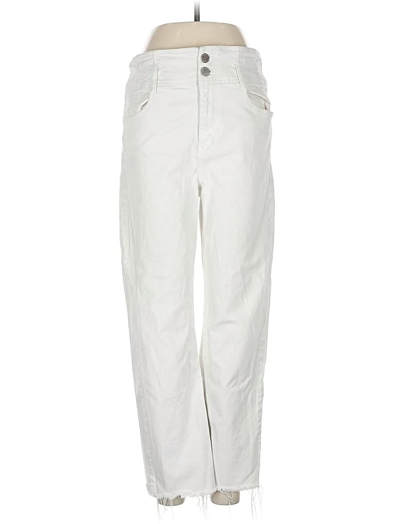Pre-owned Ann Taylor Casual Pants In White