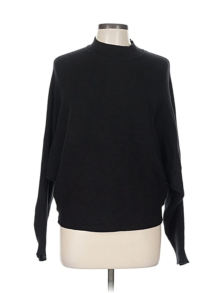 Pre-owned Zesica Turtleneck Sweater In Black