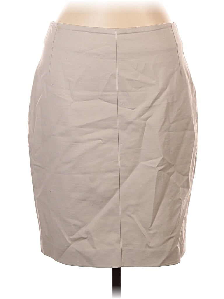 Pre-owned Mango Formal Skirt In Brown