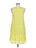 Leifnotes 100% Rayon Yellow Casual Dress Size 6 - photo 2