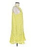 Leifnotes 100% Rayon Yellow Casual Dress Size 6 - photo 4