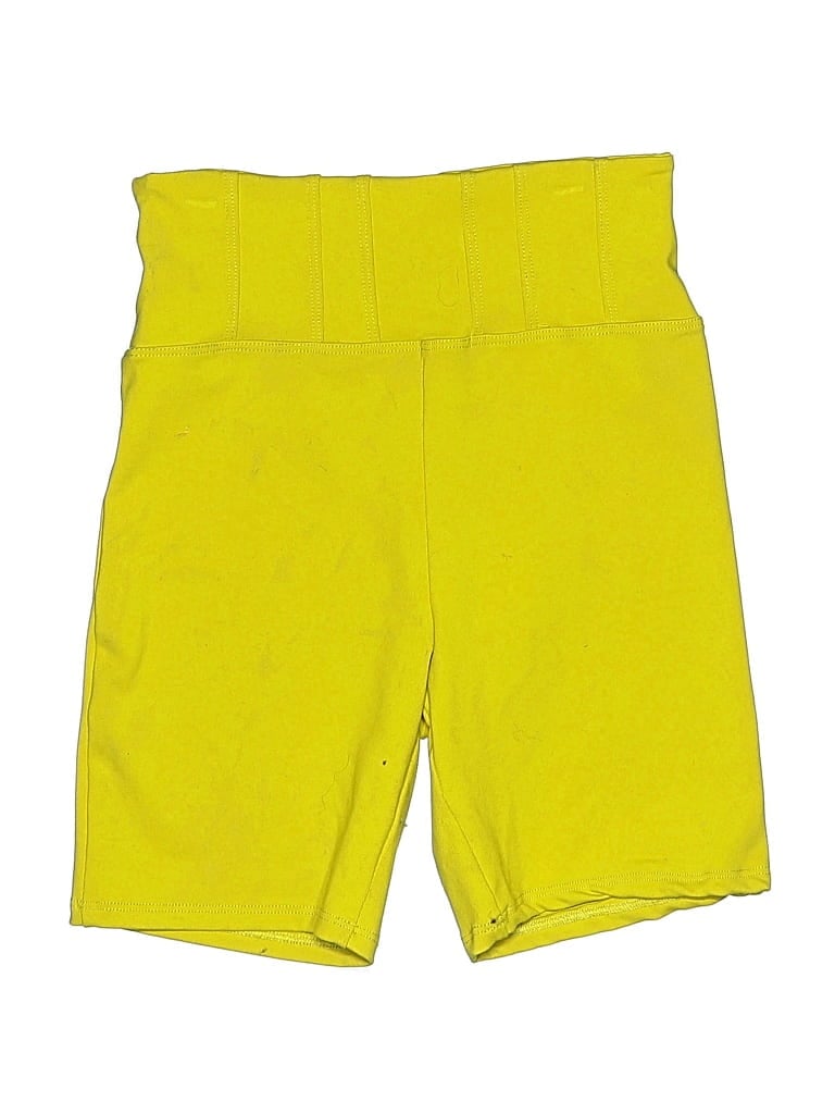 Pre-owned Live The Process Athletic Shorts In Yellow