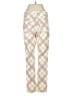 J. McLaughlin Argyle Ivory Casual Pants Size 4 - photo 2