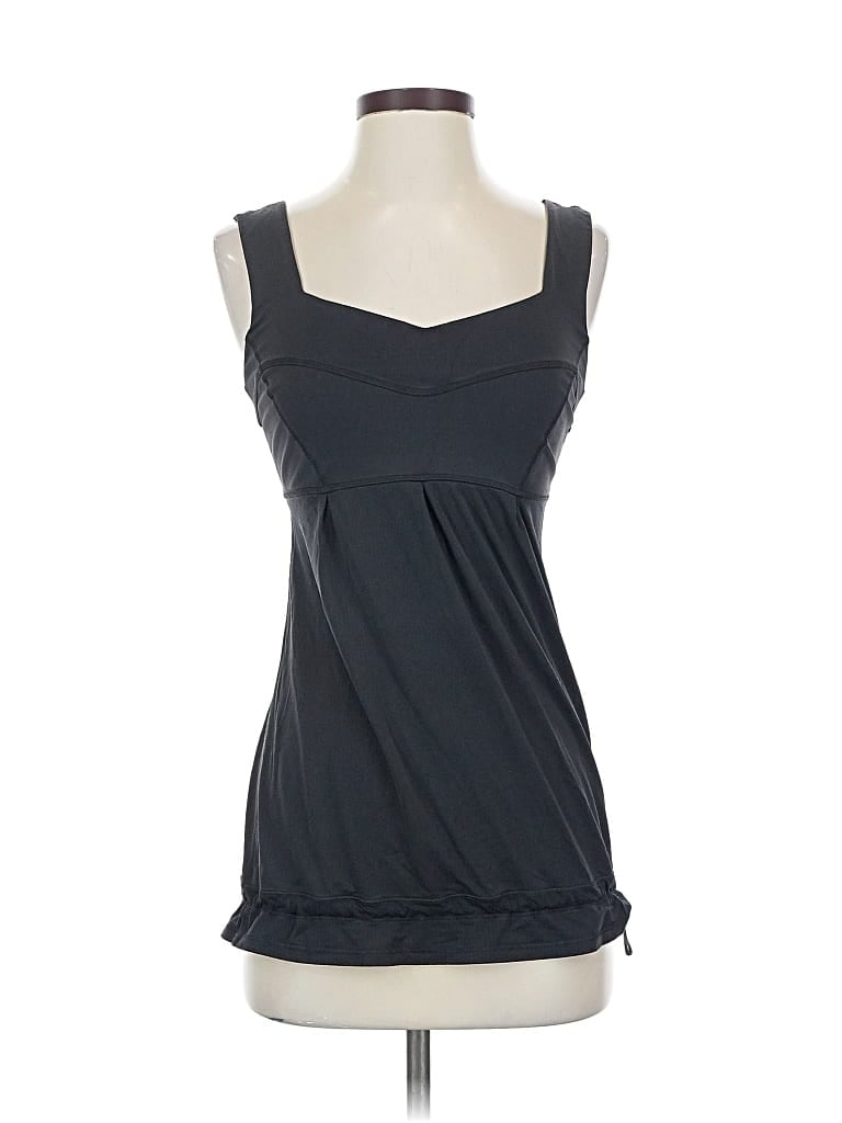 Pre-owned Lululemon Athletica Active Tank Top In Gray