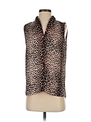 Elie Tahari Sleeveless Button-Down Shirt (view 1)