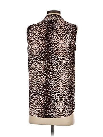 Elie Tahari Sleeveless Button-Down Shirt (view 2)