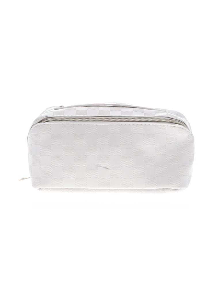 Pre-owned Unbranded Makeup Bag In White