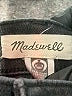 Madewell Chevron-herringbone Black Jeans Size 23 waist - photo 3