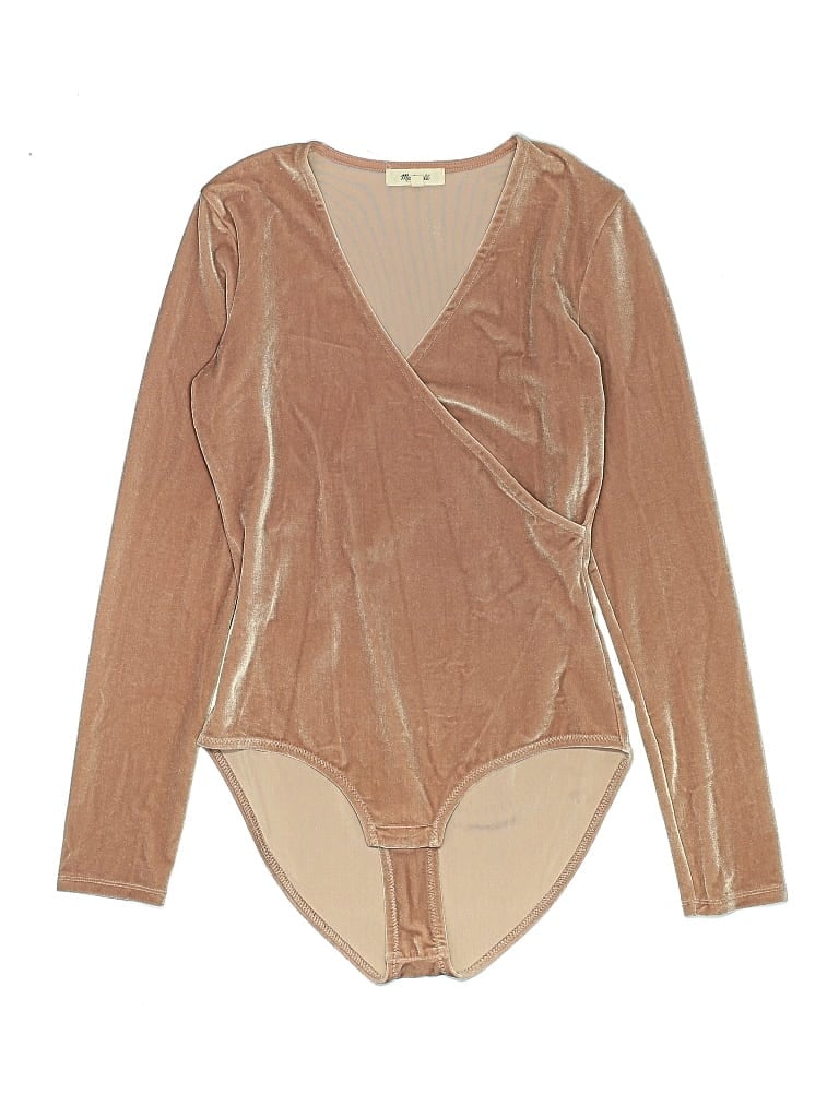 Pre-owned Madewell Bodysuit In Brown